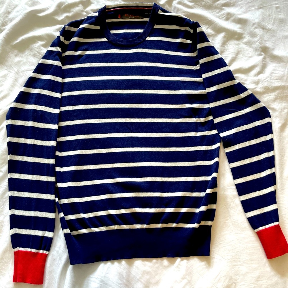 Ben Sherman striped Mens sweater
